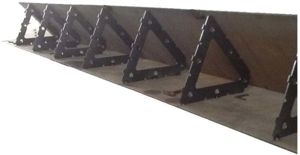 Componenti saldati aratri calandrini